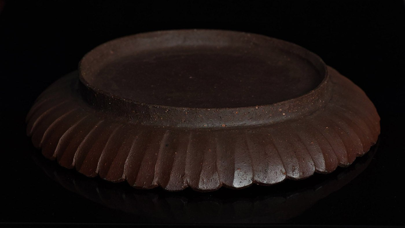 Bizen tallerken - Mellem - Manaka