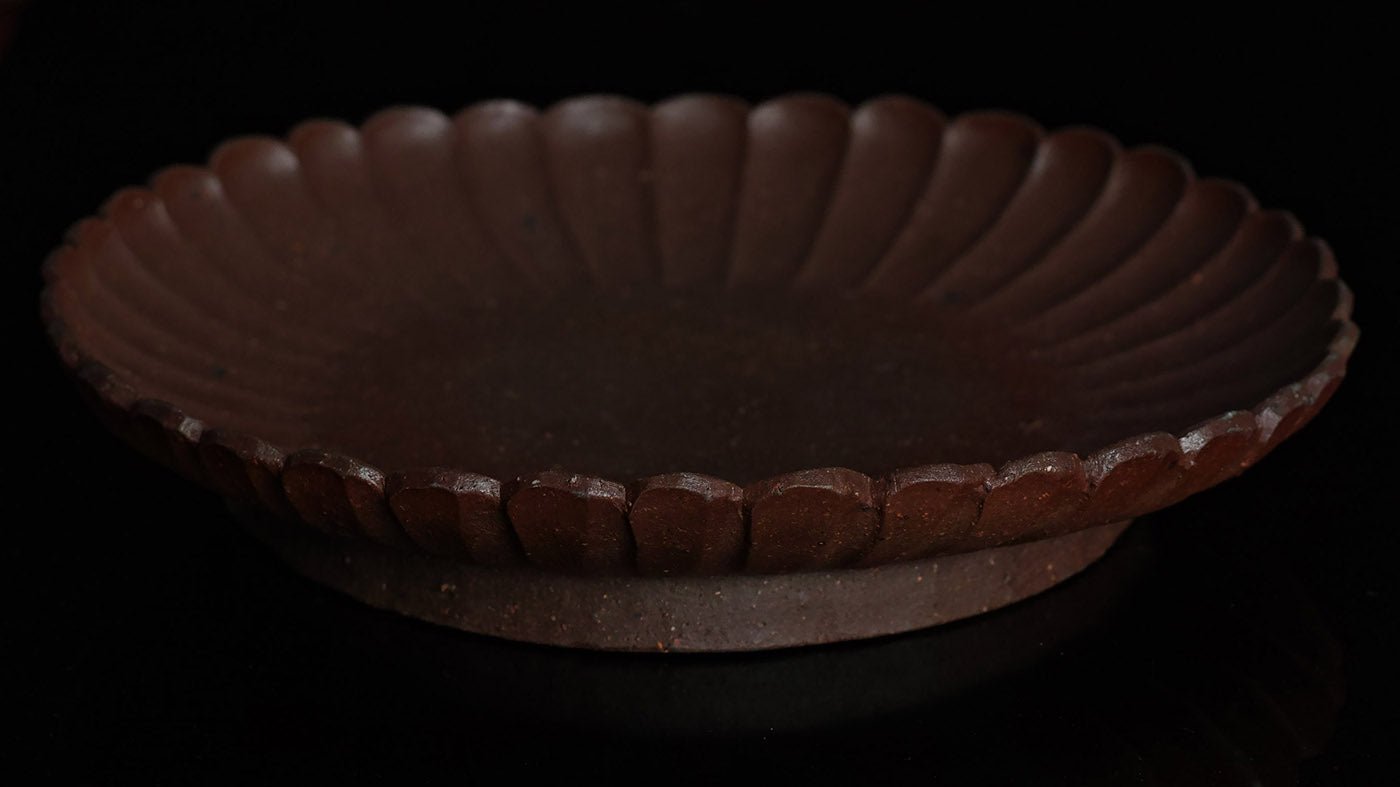 Bizen tallerken - Mellem - Manaka